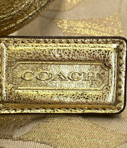 COACH トートバッグ ショルダーバッグ 肩掛け ポピー ラージシグネチャー レディース コーチ