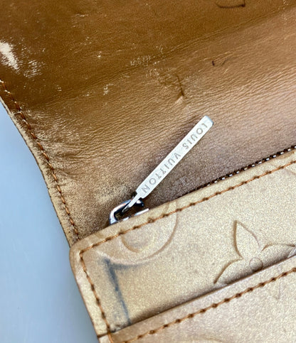 訳あり LOUIS VUITTON 長財布 ポシェットポルトモネクレディ ヴェルニ M91380 レディース ルイ・ヴィトン