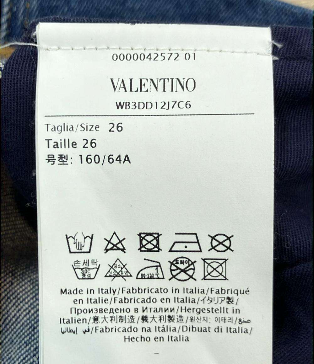 VALENTINO デニムショートパンツ レディース SIZE 26 (M) ヴァレンティノ