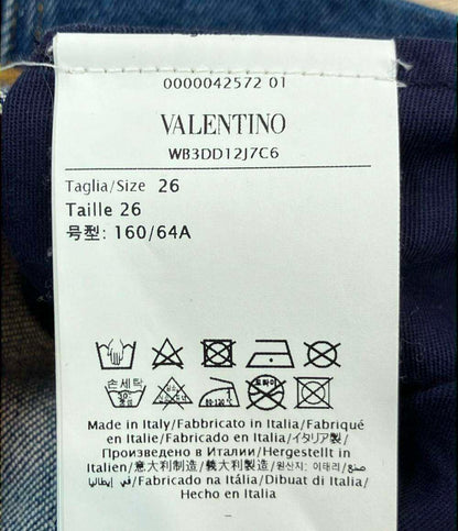 VALENTINO デニムショートパンツ レディース SIZE 26 (M) ヴァレンティノ