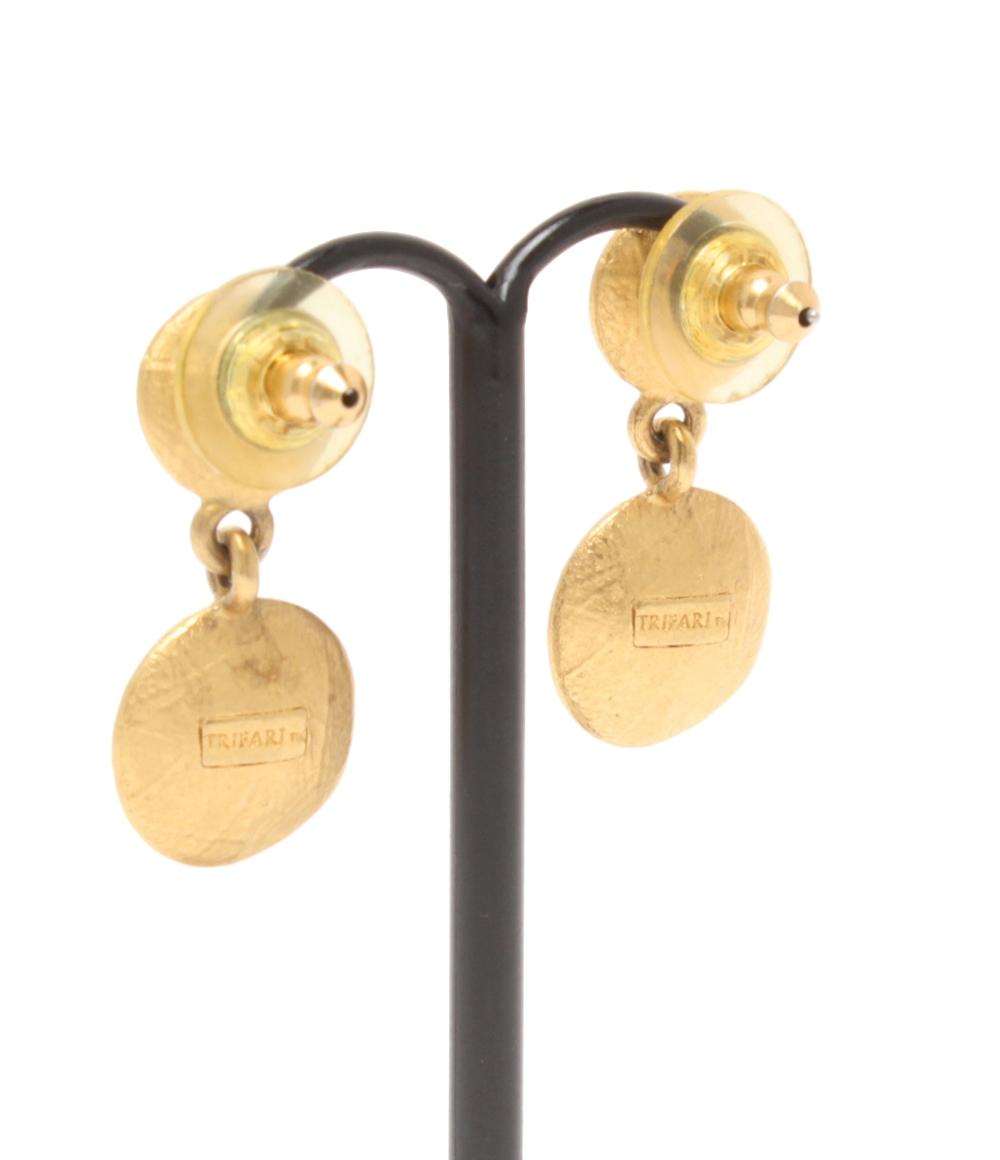 TRIFARI ピアス 貝殻型 シェル型 レディース トリファリ