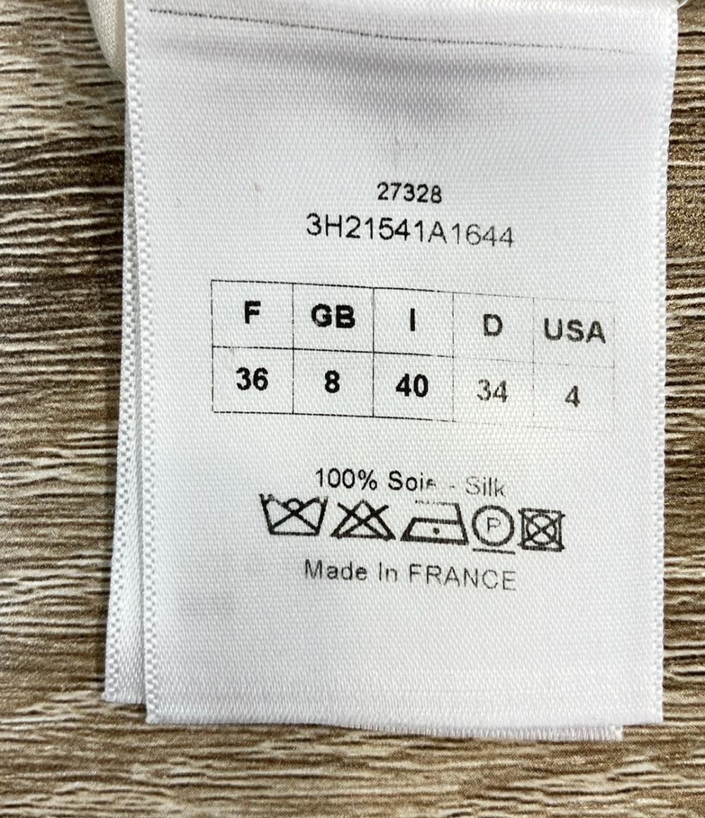 Christian Dior 長袖シャツ ブラウス 3H21541A1644 レディース SIZE 36 (S) クリスチャンディオール