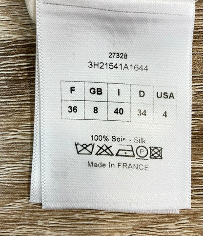 Christian Dior 長袖シャツ ブラウス 3H21541A1644 レディース SIZE 36 (S) クリスチャンディオール