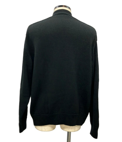 COMME des GARCONS 長袖カーディガン パッチワーク ダメージ加工 WO-N007 メンズ SIZE M コムデギャルソン