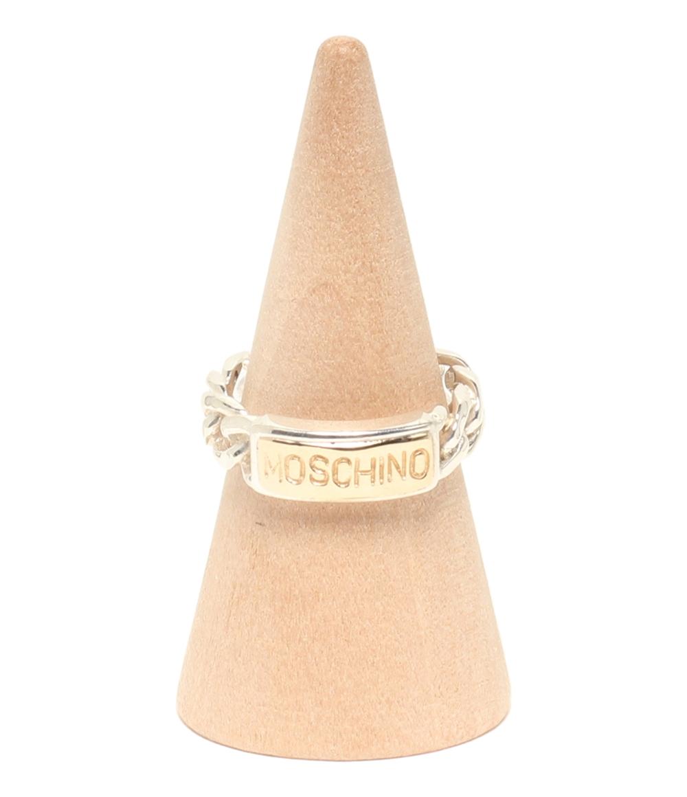 美品 モスキーノ リング 指輪 K10 SV925 レディース SIZE 12号