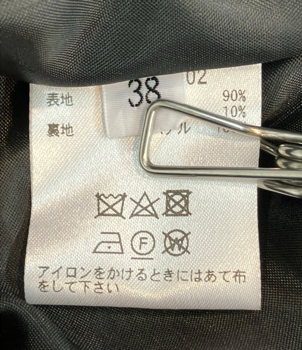 BLANCVERT ノーカラーダブルブレストコート LT3454102 レディース SIZE 38 (M) ブランベール