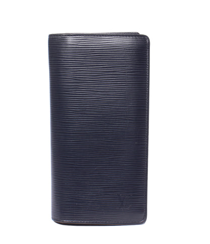 LOUIS VUITTON 二つ折り長財布 ポルトフォイユ ブラザ エピ M61816 メンズ ルイ・ヴィトン