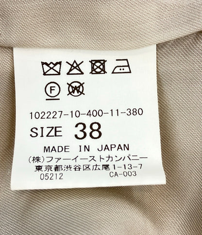 ANAYI ダブルノーカラージャケット レディース SIZE 38 (M) アナイ