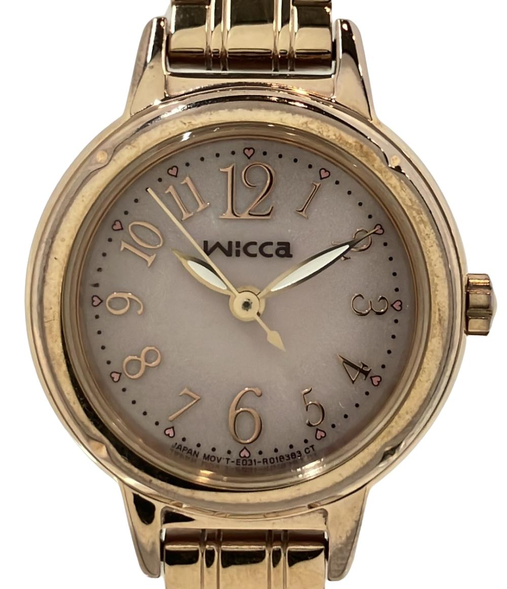 シチズン 腕時計 ウィッカ Wicca ソーラー ピンク E031-R006118 レディース CITIZEN