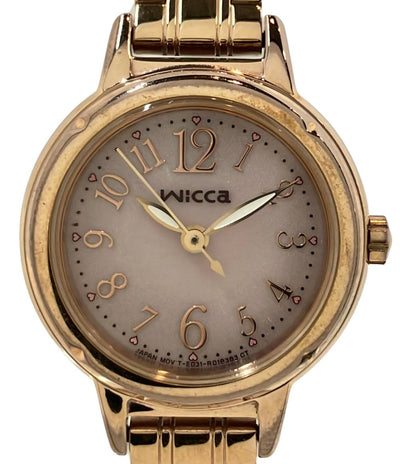 シチズン 腕時計 ウィッカ Wicca ソーラー ピンク E031-R006118 レディース CITIZEN