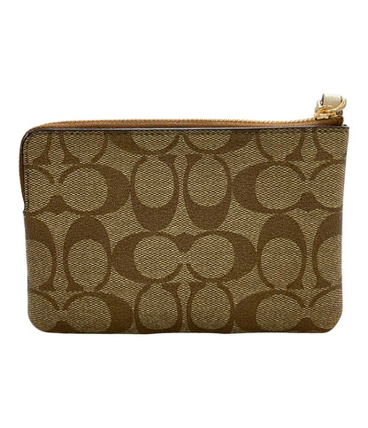 美品 COACH ポーチ シグネチャー 58035 レディース コーチ