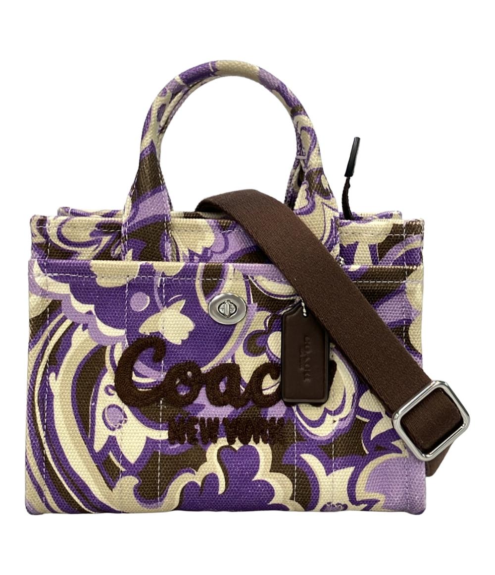 美品 COACH 2WAY ハンドバッグ ショルダーバッグ 斜め掛け CBF46 レディース コーチ