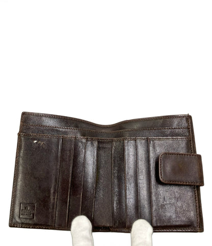 FENDI ダブルホック 二つ折り財布 ズッカ レディース フェンディ