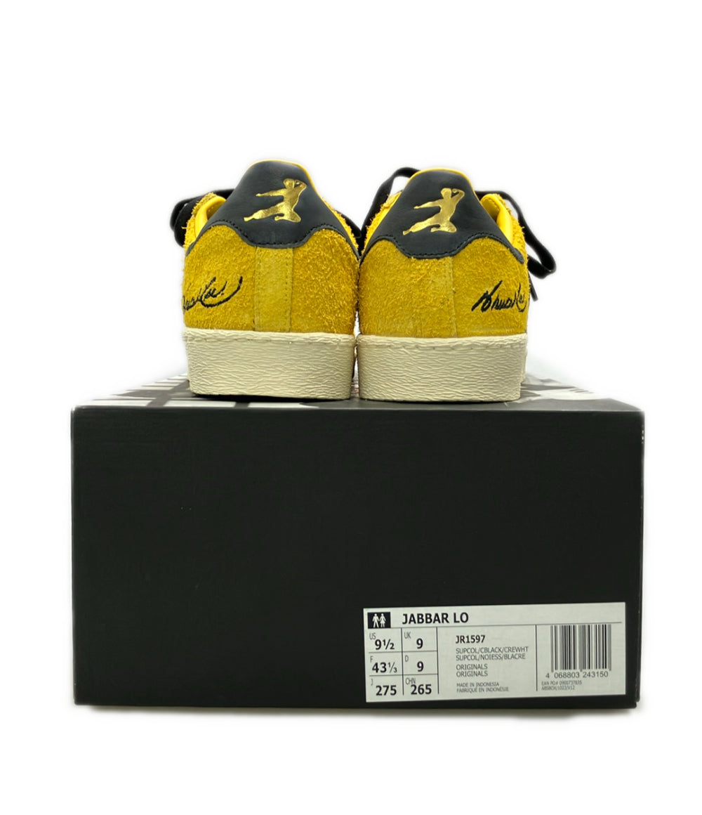 美品 adidas ローカットスニーカー ジャバー ロー × ブルース リー JABBAR LO JR1597 メンズ SIZE 27.5 アディダス
