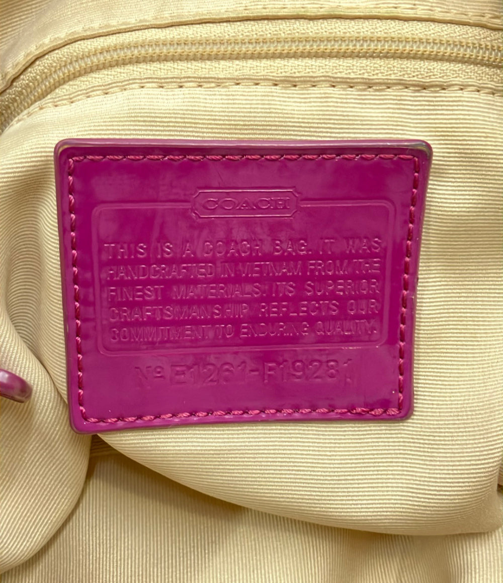 COACH 2way ショルダーバッグ 肩掛け 斜め掛け シグネチャー F19281 レディース コーチ