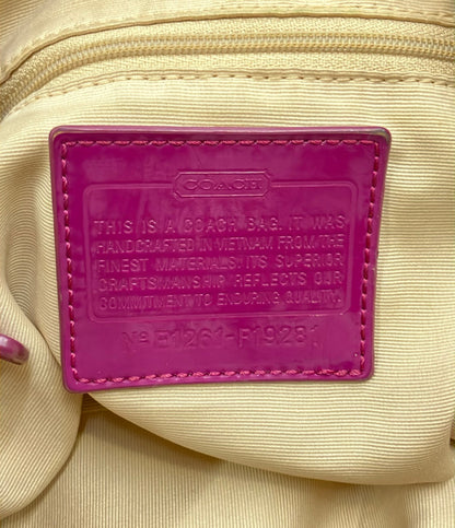 COACH 2way ショルダーバッグ 肩掛け 斜め掛け シグネチャー F19281 レディース コーチ