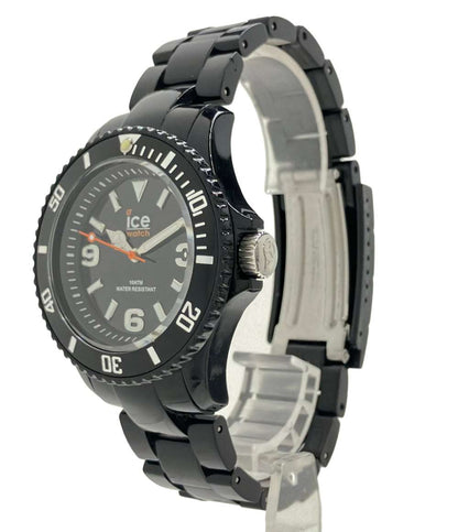 ice watch 腕時計 クオーツ ブラック メンズ アイスウォッチ