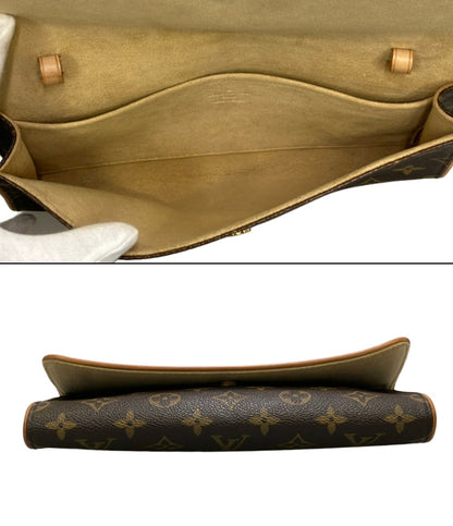 LOUIS VUITTON 2way クラッチバッグ ショルダーバッグ 斜め掛け ポシェットツインGM モノグラム M51852 レディース ルイ・ヴィトン