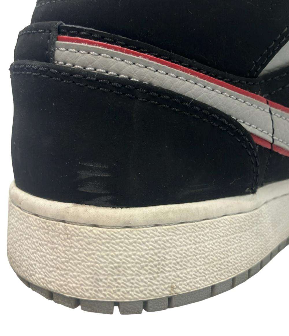 NIKE ミドルカットスニーカー エア ジョーダン 1 MID 554725-060 レディース SIZE 23.5 (M) ナイキ