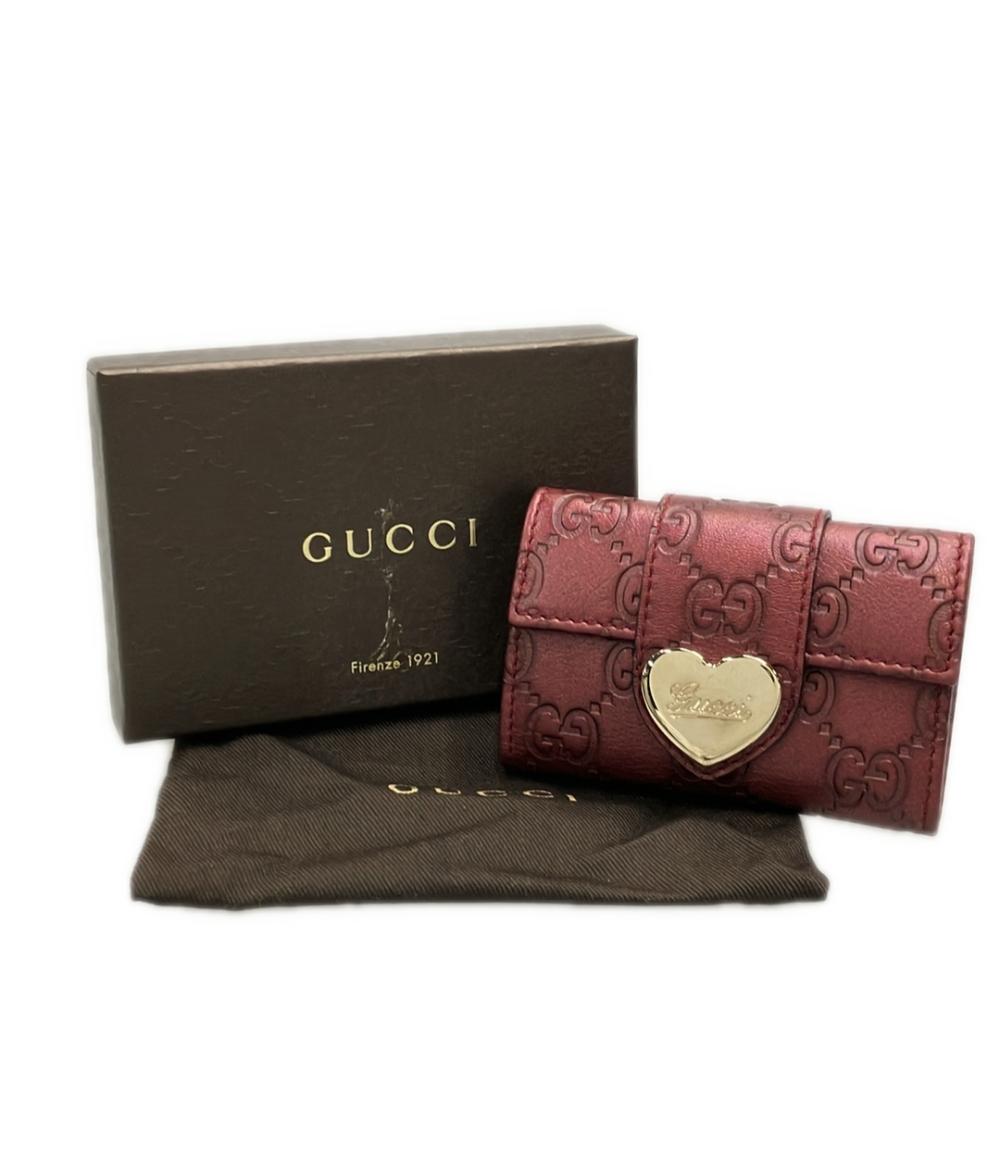 美品 GUCCI 6連キーケース グッチシマ 203551 0959 レディース グッチ