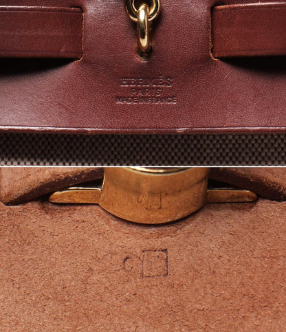 HERMES 2wayハンドバッグ ショルダーバッグ 斜め掛け □Ｆ刻印 エールバッグMM レディース エルメス