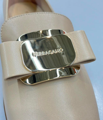 美品 フェラガモ ローファー モカシン ヴァラ レディース SIZE 7 (L) FERRAGAMO