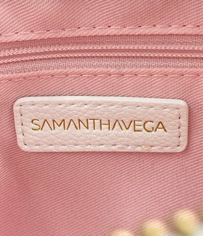 美品 Samantha Vega ハンドバッグ ショルダーバッグ 2WAY 斜め掛け レディース サマンサベガ