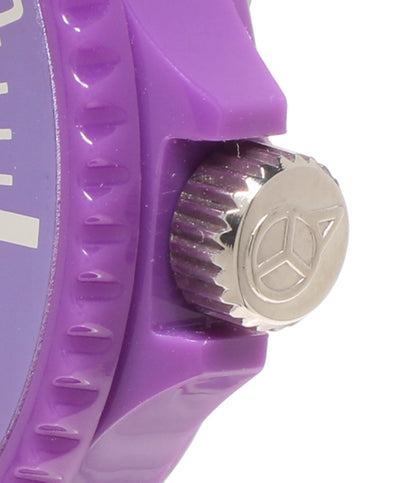 美品 ice watch 腕時計 フォーエバー クオーツ パープル SI.PE.S.S.09 レディース メンズ アイスウォッチ
