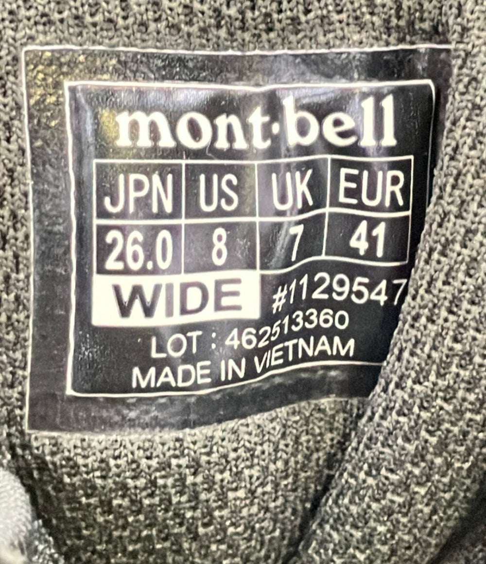mont-bell トレッキングブーツ ワオナブーツ 登山靴 メンズ SIZE 26.0