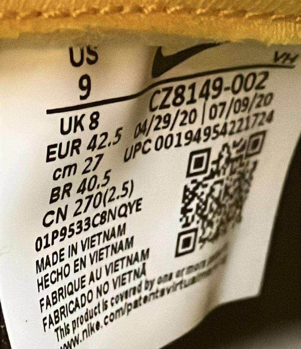 美品 NIKE ハイカットスニーカー ダンク HI SP CZ8149-002 メンズ SIZE 27.0 (L) ナイキ