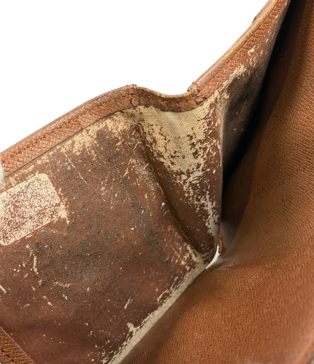 訳あり LOUIS VUITTON 二つ折り財布 Wホック ポルト モネ ビエ カルト クレディ モノグラム M61652 メンズ レディース ルイ・ヴィトン