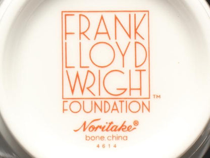 美品 Noritake マグカップ 2点セット ペア フランク ロイド ライト ノリタケ