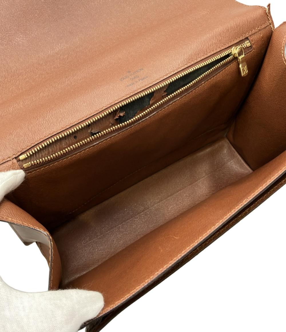 訳あり ルイ・ヴィトン 2WAY ハンドバッグ ショルダーバッグ 斜め掛け モンソー 28 モノグラム M51185 レディース LOUIS VUITTON