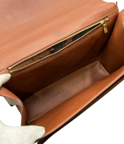 訳あり ルイ・ヴィトン 2WAY ハンドバッグ ショルダーバッグ 斜め掛け モンソー 28 モノグラム M51185 レディース LOUIS VUITTON