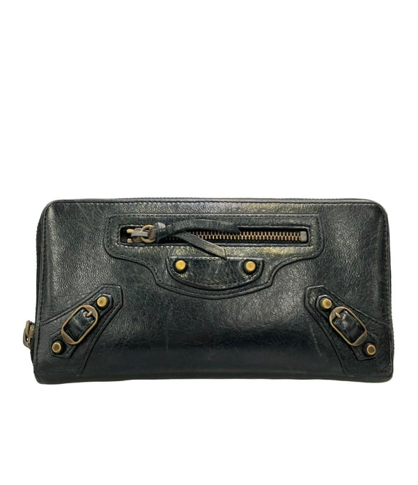 BALENCIAGA ラウンドファスナー長財布 コンチネンタル ジップ 