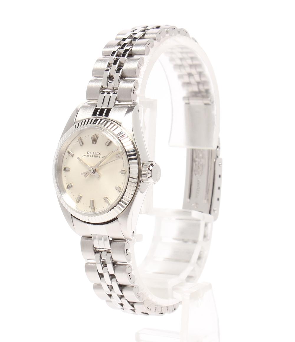 ROLEX 腕時計 オイスターパーペチュアル 自動巻き シルバー 6619