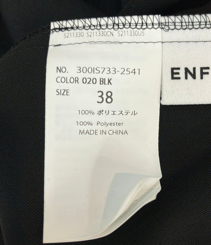 ENFOLD 長袖ワンピース 25SS タグ付き V-NECK DRESS 300IS733-2541 レディース SIZE 38 (M) エンフォルド
