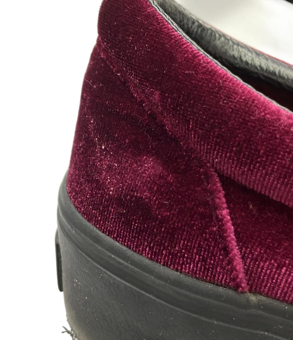 VANS ベルベット厚底スリッポン スリッポン シック 540300-0003 レディース SIZE 22.5 (S) バンズ