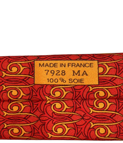 HERMES ネクタイ シルク100% メンズ エルメス