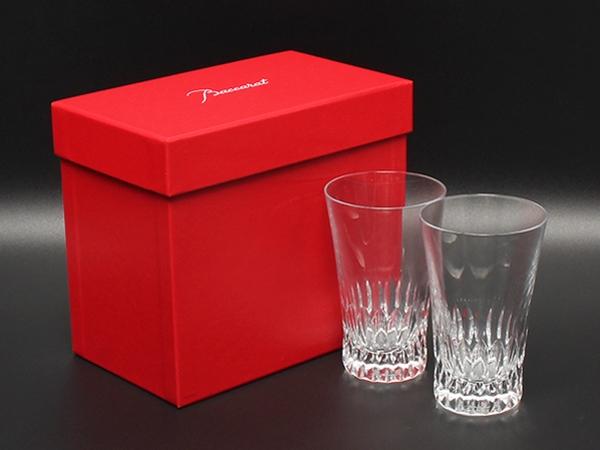 美品 バカラ グラス タンブラー 2点セット ペア グラスジャパン クリスタ Baccarat