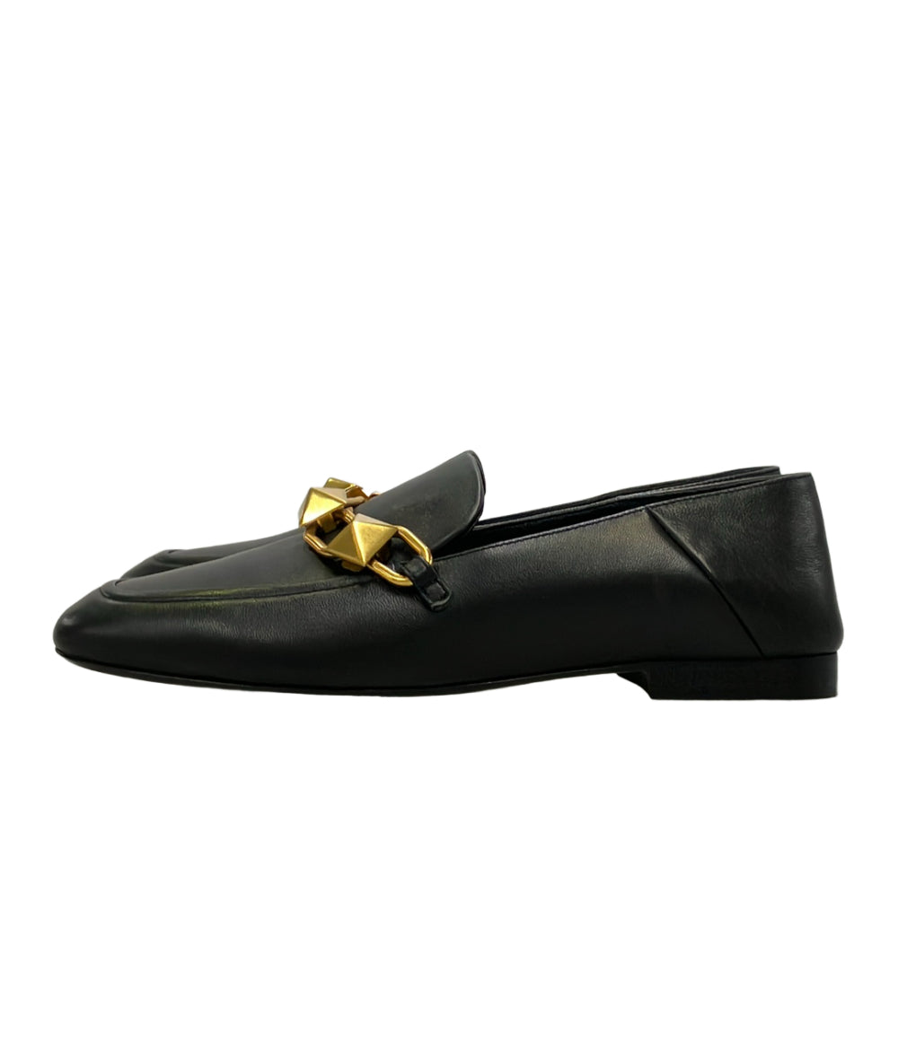 美品 VALENTINO ローファー ローマスタッズ レディース SIZE 37 ヴァレンティノ