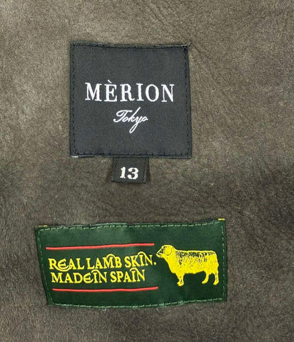 美品 メリオン ムートンコート レディース SIZE 13 (L) MERION