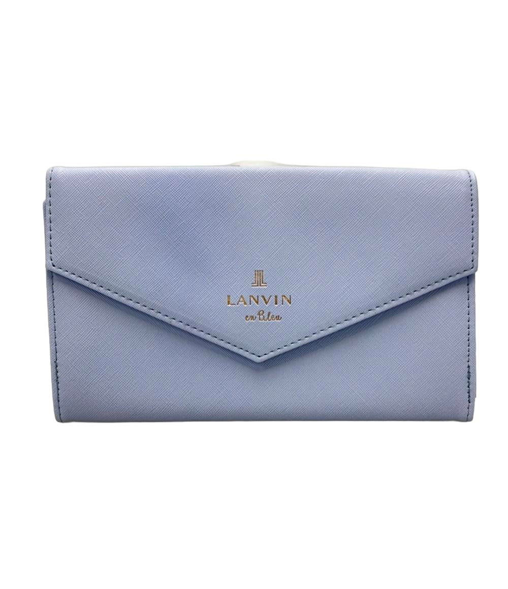 ランバンオンブルー ポーチ レディース LANVIN en Bleu