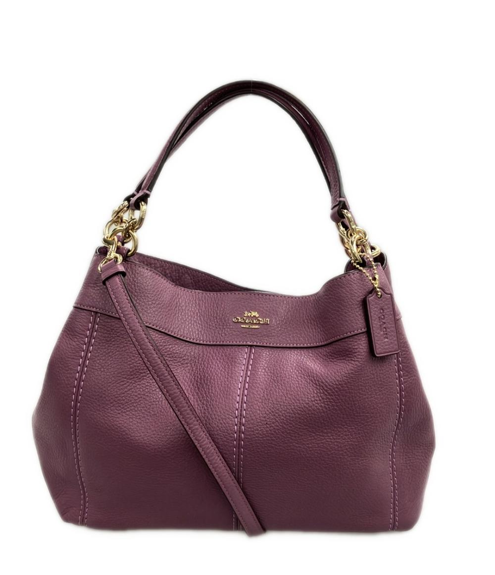 美品 COACH ハンドバッグ ショルダーバッグ 2WAY 斜め掛け F28992 レディース コーチ