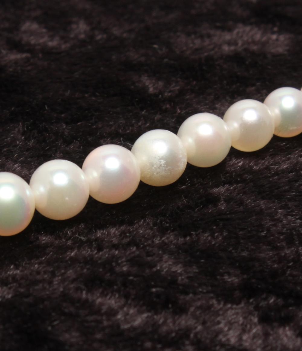 ネックレス SV パール 3.5－8.0mm グラデーション レディース