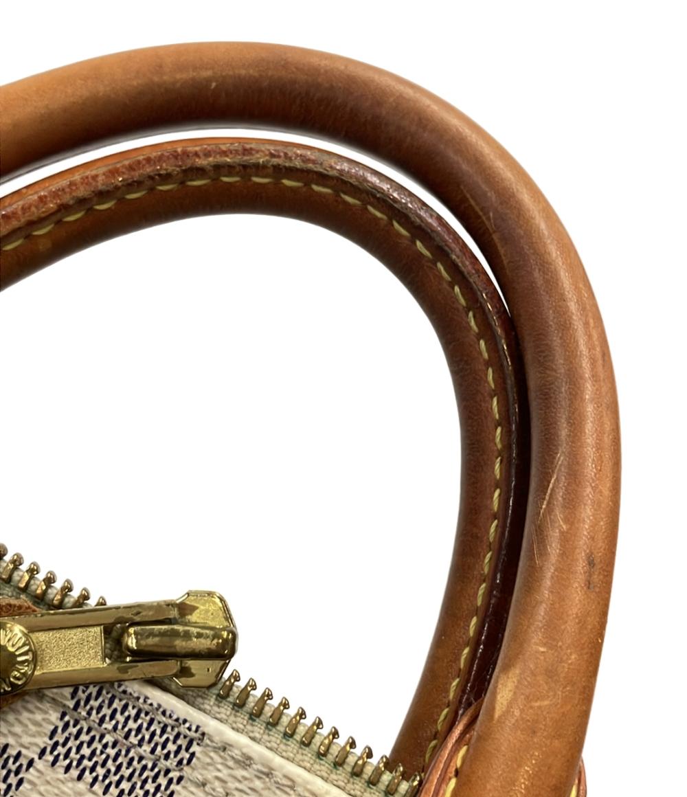 訳あり LOUIS VUITTON ハンドバッグ ミニボストンバッグ スピーディ 30 ダミエ アズール N41533 レディース ルイ・ヴィトン