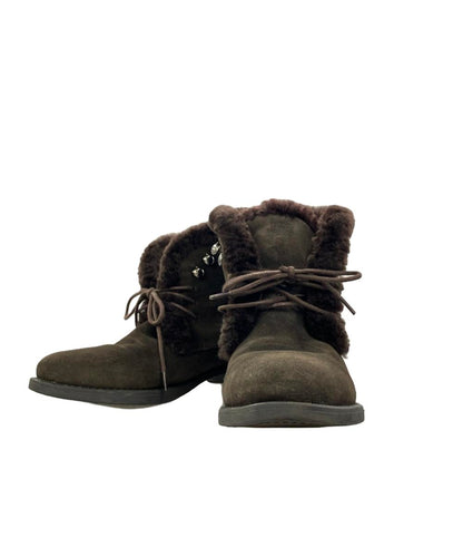 ショートブーツ レディース SIZE 38 (L) NAVYBOOT