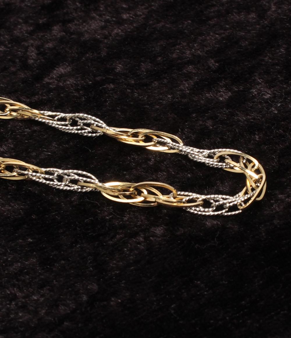 美品 ネックレス K18 Pt850 レディース COOP