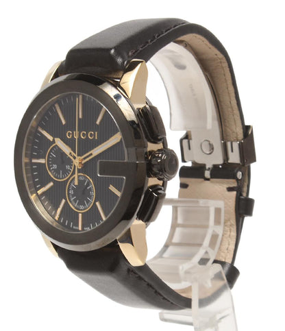 GUCCI 腕時計 クオーツ ブラック 101.2 メンズ グッチ