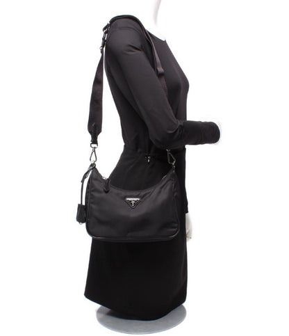 美品 PRADA ショルダーバッグ 肩掛け 斜め掛け Re-Edition 2005 Re-Nylon 1BH204 レディース プラダ